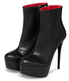 Michael Soul Damen Stiefeletten mit Plateau Valeria