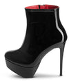 Michael Soul Damen Stiefeletten mit Plateau Valeria