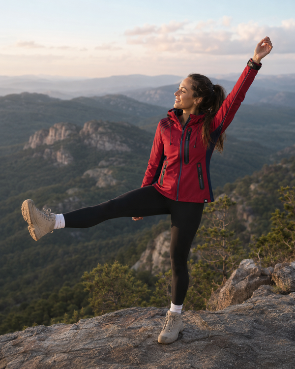 Rock Creek Damen Softshell Jacke mit Kapuze D-402