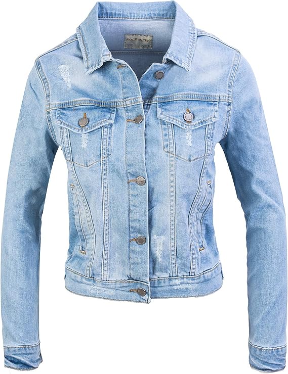 Rock Creek Damen Jeansjacke Denim D-401