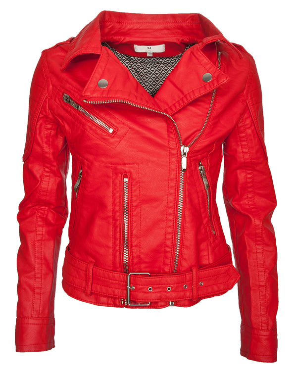 Damen Bikerjacke aus Kunstleder mit Gürtel D-21_77595.jpg