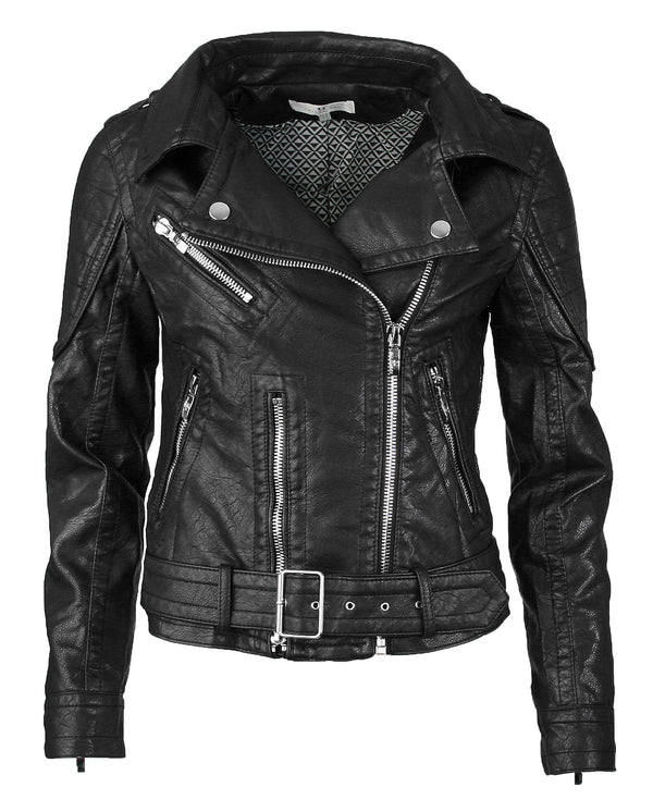 Damen Bikerjacke aus Kunstleder mit Gürtel D-21_77596.jpg