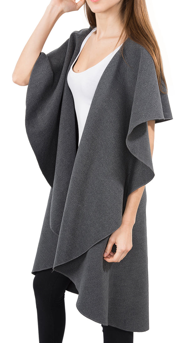 Damen Blogger Wasserfall Kragen Mantel D-150_77407.jpg