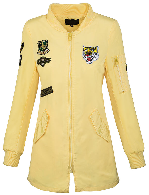 Damen Bomberjacke Army Patches Mantel D-184_77480.jpg