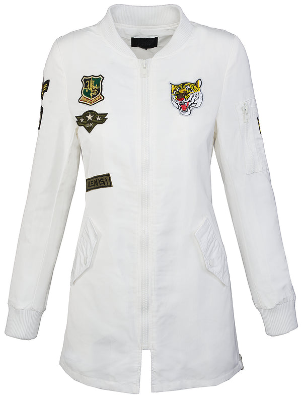 Damen Bomberjacke Army Patches Mantel D-184_77484.jpg