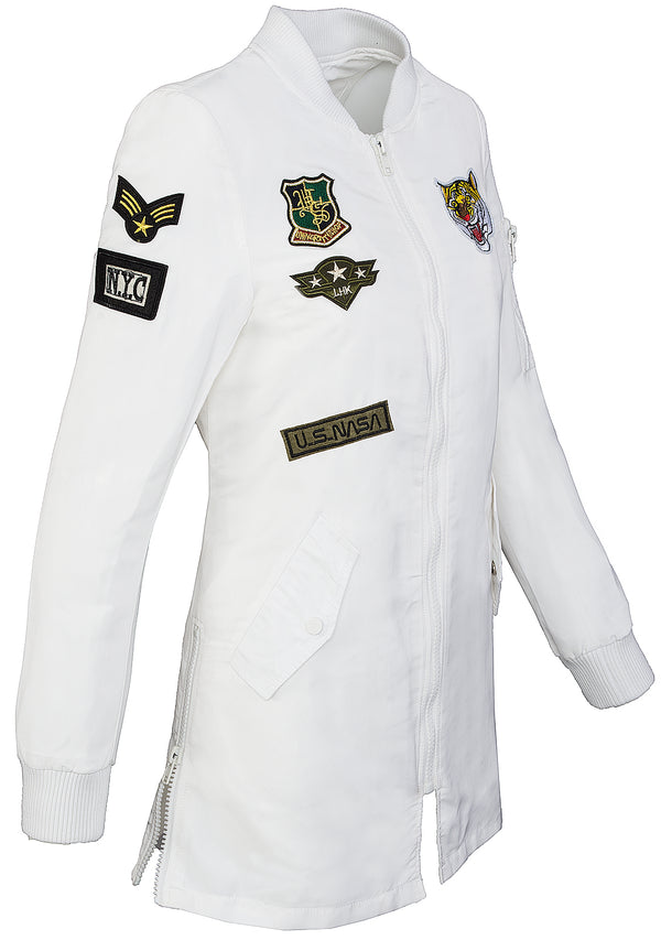 Damen Bomberjacke Army Patches Mantel D-184_77485.jpg