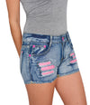 Damen Jeans Shorts Hotpants Destroyed-Look D-183_80782.jpg