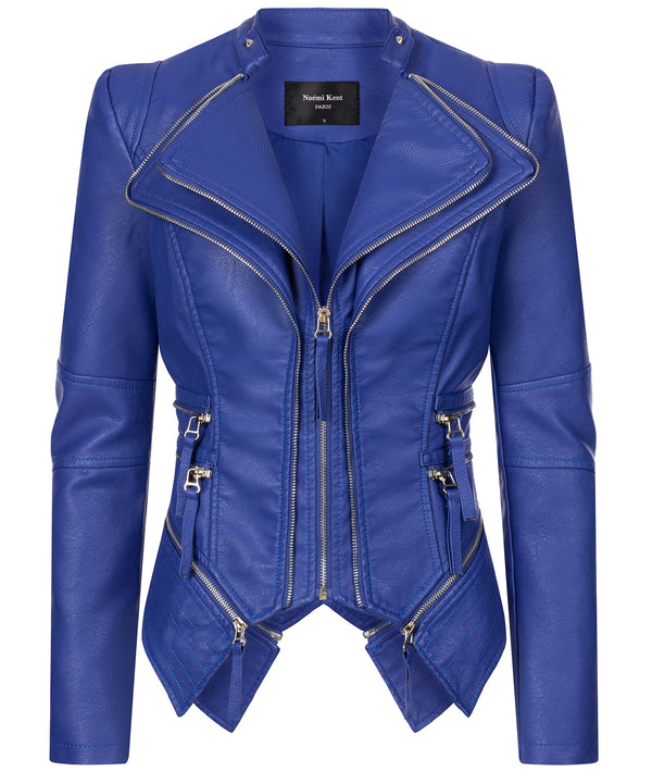 Damen Kunstleder Jacke Biker-Style D-305_83418.jpg
