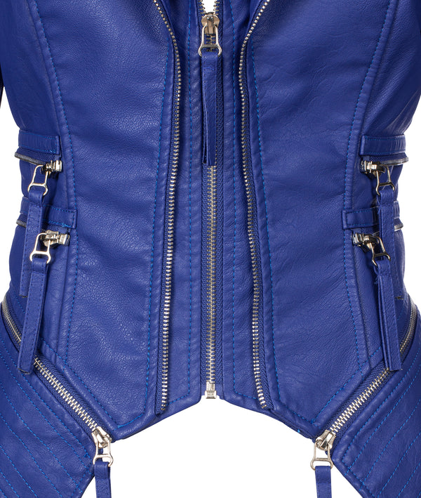 Damen Kunstleder Jacke Biker-Style D-305_83421.jpg