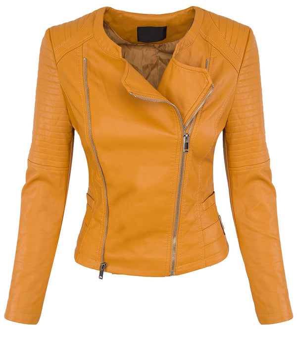 Damen Kunstleder Jacke Biker-Style D-392_78697.jpg