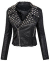 Damen Kunstleder Jacke Nieten-Look Bikerjacke D-190_77499.jpg