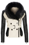 Damen Kunstleder Jacke mit Kunstfellkragen D-129_77371.jpg