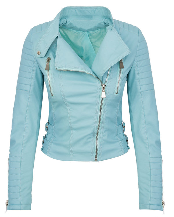 Damen Kunstlederjacke Biker-Style D-276 _78153.jpg