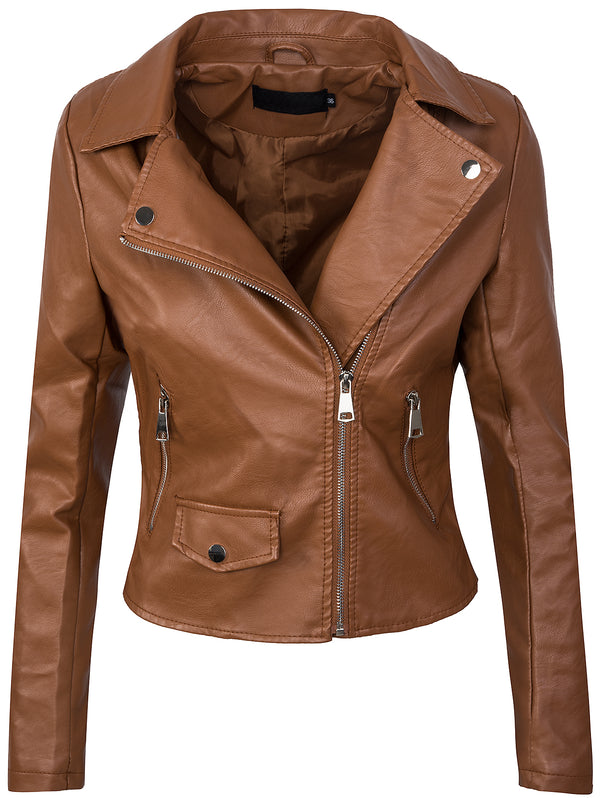 Damen Kunstlederjacke Biker-Style Reverskragen D-271_78111.jpg