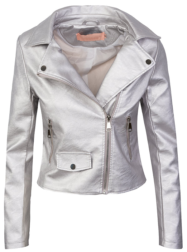Damen Kunstlederjacke Biker-Style Reverskragen D-271_78124.jpg