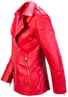 Damen Kunstlederjacke Kurzmantel Reverskragen D-416_78797.jpg