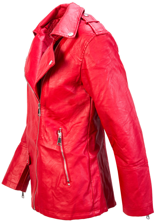 Damen Kunstlederjacke Kurzmantel Reverskragen D-416_78797.jpg