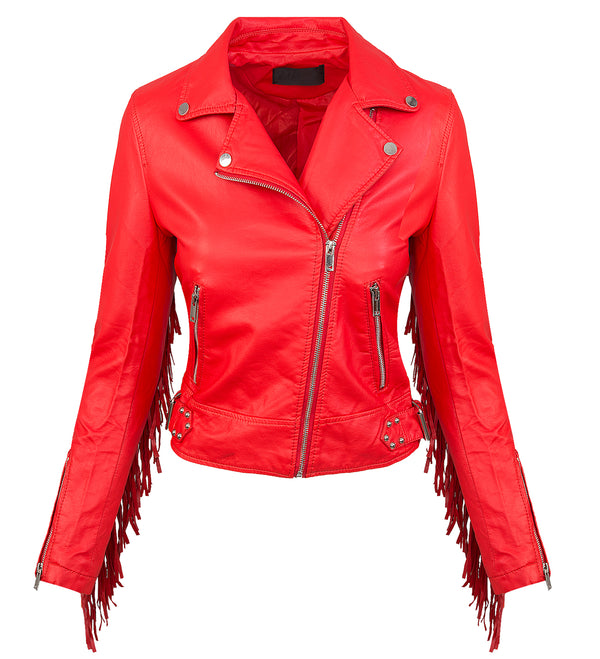 Damen Kunstlederjacke mit Fransen D-393_78709.jpg
