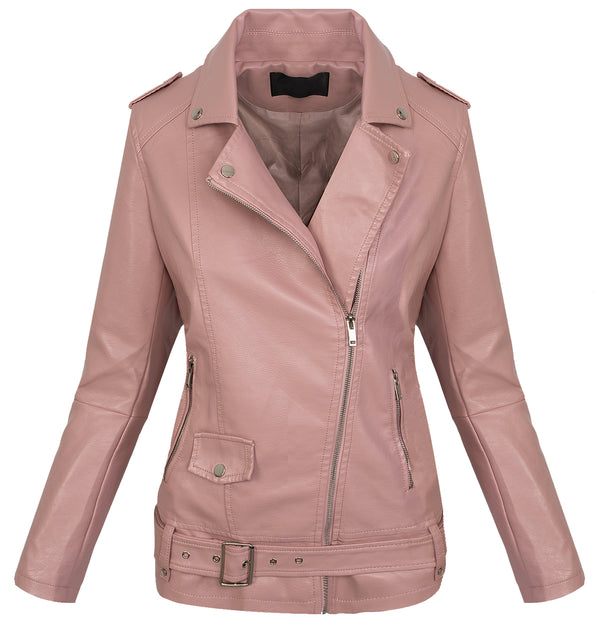 Damen Kunstlederjacke mit Gürtel D-363_78573.jpg