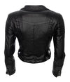 Damen Kunstlederjacke mit Gürtel Schwarz D-37_35691.jpg