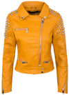 Damen Kunstlederjacke mit Nieten D-265 _78104.jpg