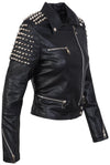 Damen Kunstlederjacke mit Nieten D-265 _78107.jpg