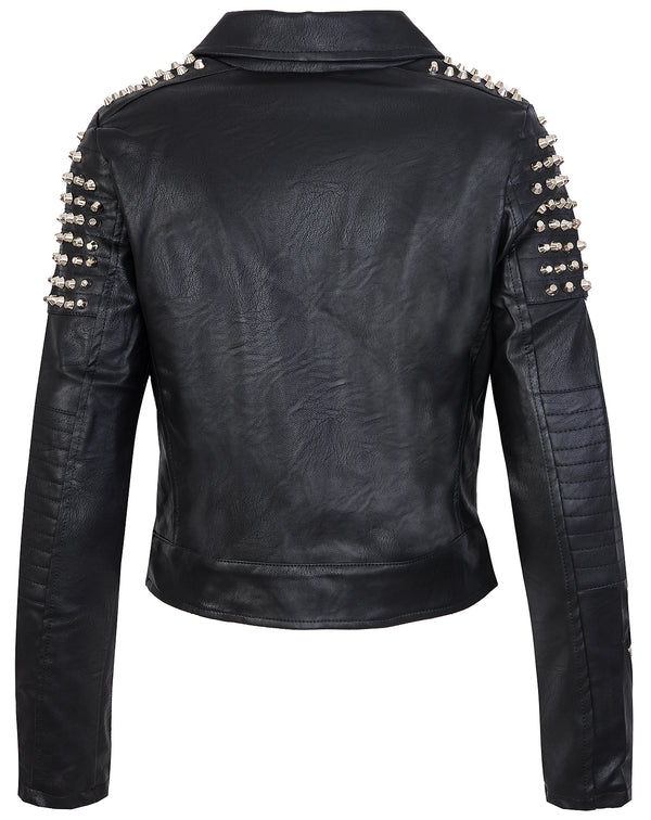 Damen Kunstlederjacke mit Nieten D-265 _78108.jpg