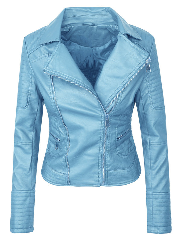 Damen Kunstlederjacke mit Reverskragen D-287 _78208.jpg