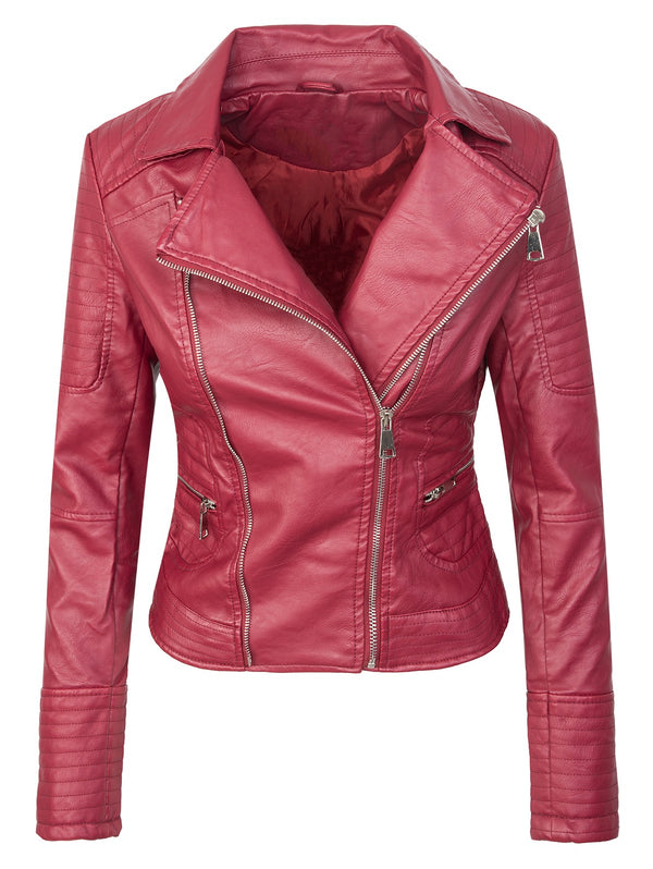 Damen Kunstlederjacke mit Reverskragen D-287 _78209.jpg