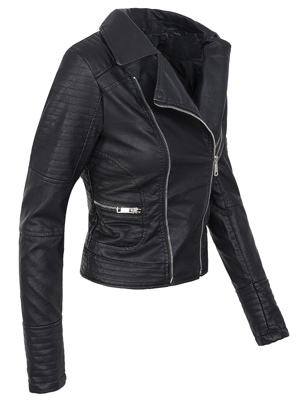 Damen Kunstlederjacke mit Reverskragen D-287 _78216.jpg