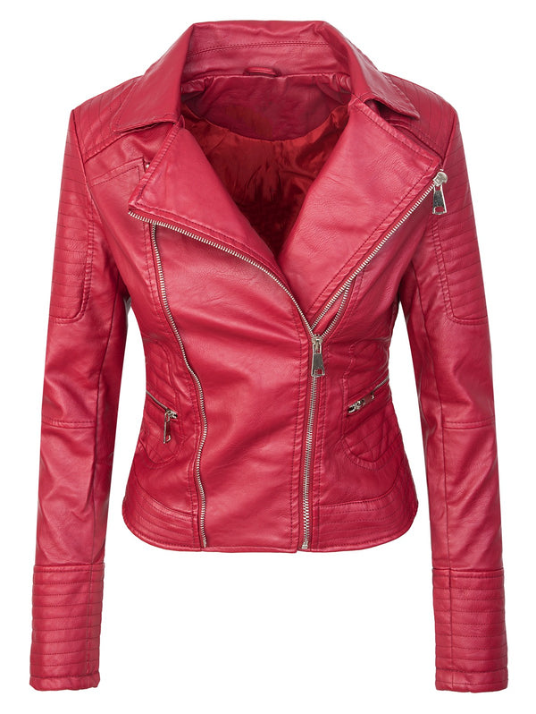 Damen Kunstlederjacke mit Reverskragen D-287 _78218.jpg