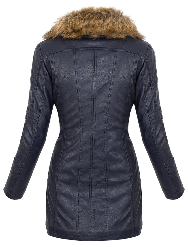 Damen Kunstledermantel mit Kunstfellkragen D-366_78571.jpg