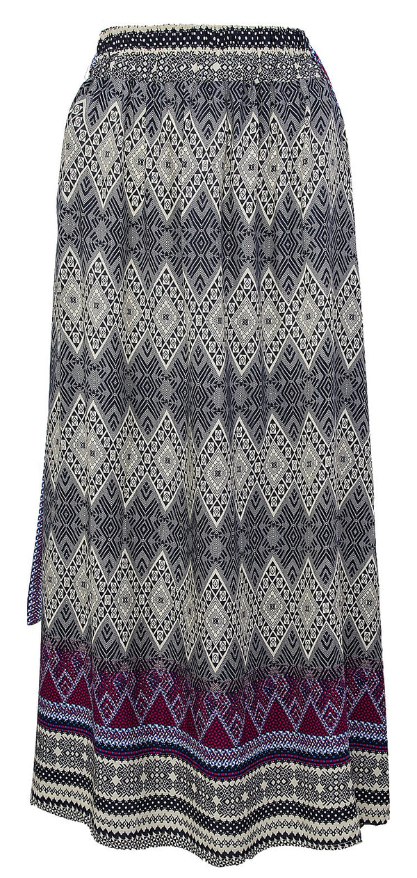 Damen Maxirock leichter langer Sommerrock Damenrock D-328_51154.jpg