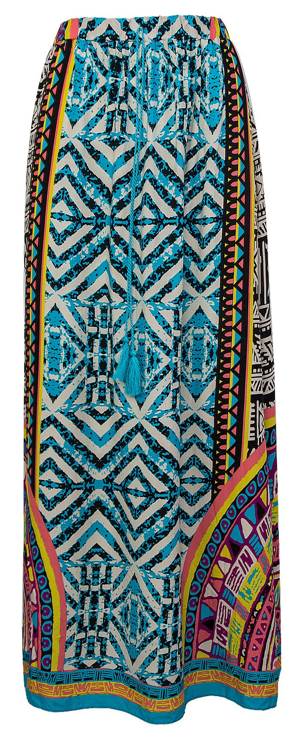 Damen Maxirock leichter langer Sommerrock Damenrock D-328_51163.jpg