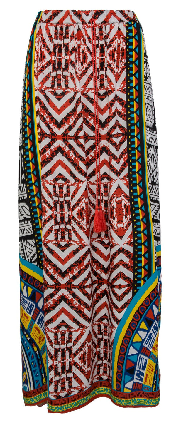 Damen Maxirock leichter langer Sommerrock Damenrock D-328_51165.jpg