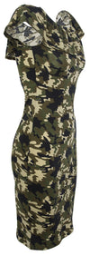 Damen Midikleid Sommer Kleid Camouflage D-331_65861.jpg