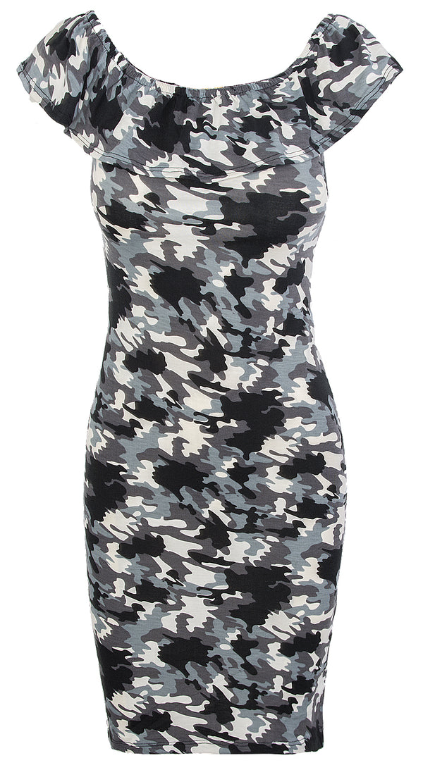 Damen Midikleid Sommer Kleid Camouflage D-331_65862.jpg