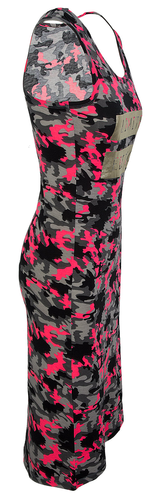 Damen Midikleid Sommer Kleid Camouflage D-333_65877.jpg