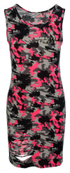 Damen Midikleid Sommer Kleid Camouflage Pink D-332_65874.jpg