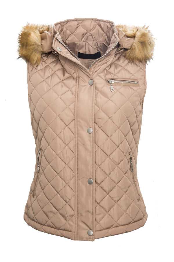 Damen Stepp Weste mit Kunstfell Kapuze D-63_78868.jpg