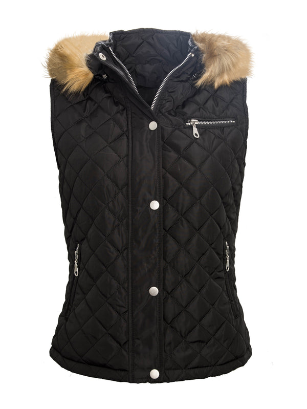 Damen Stepp Weste mit Kunstfell Kapuze D-63_78871.jpg