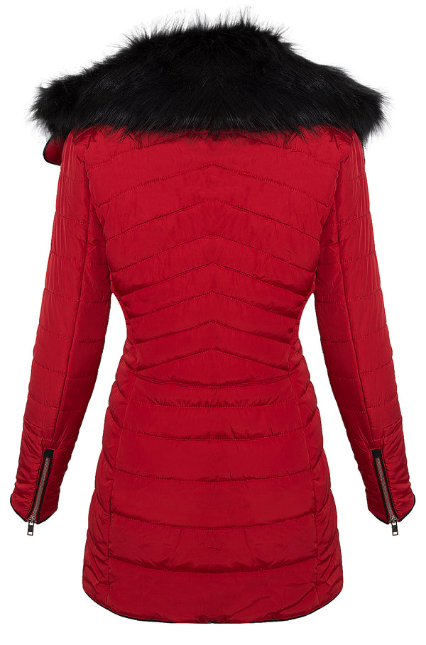 Damen Steppmantel mit Kunstfellkragen D-382_78649.jpg