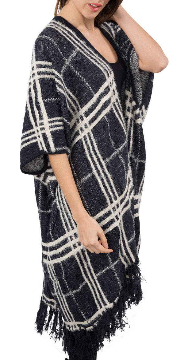 Damen Strick Poncho Cape Strickjacke D-176_77458.jpg