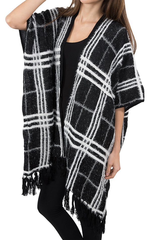 Damen Strick Poncho Cape Strickjacke D-176_77461.jpg
