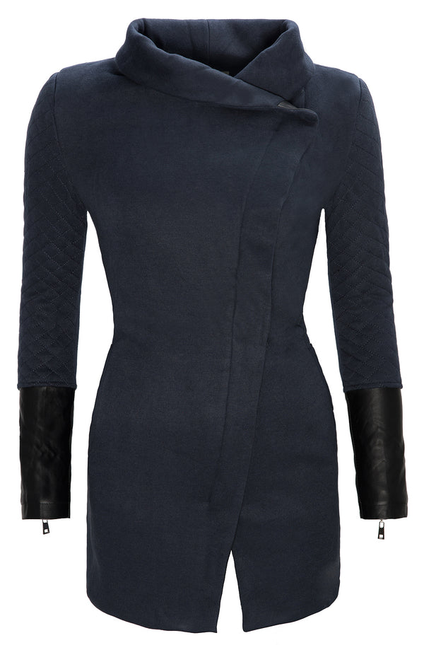 Damen Übergangsjacke Mantel mit Stehkragen D-125_77355.jpg