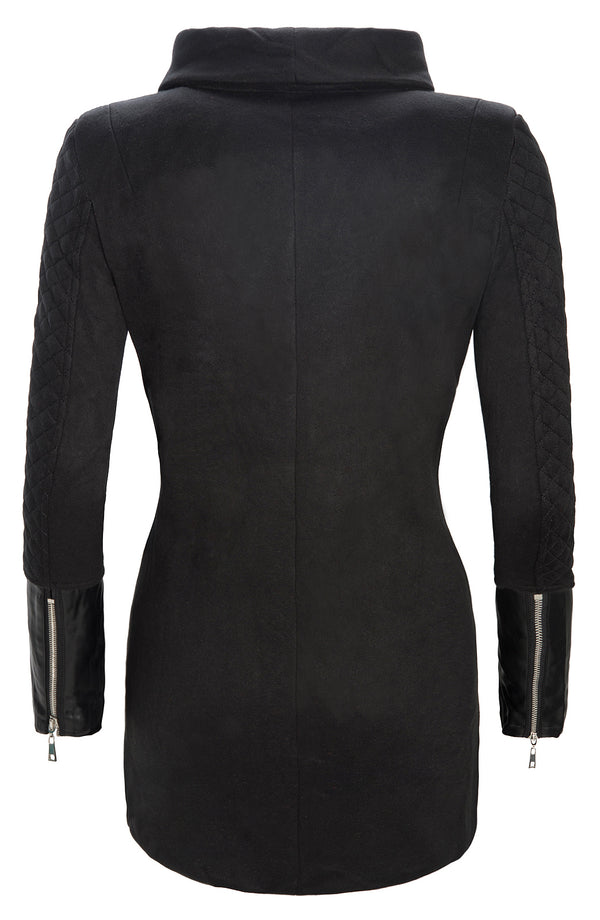 Damen Übergangsjacke Mantel mit Stehkragen D-125_77360.jpg