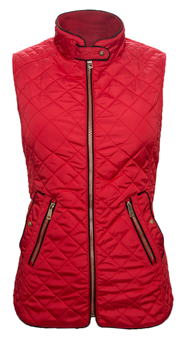Damen Weste Steppweste Ärmellos Stehkragen D-72 _78899.jpg