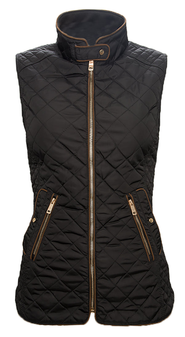 Damen Weste Steppweste Ärmellos Stehkragen D-72 _78900.jpg