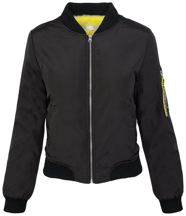 Damen Winter Bomberjacke Gefüttert D-194_77554.jpg