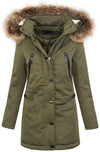 Damen Winter Jacke Parka Outdoorjacke mit Kapuze D-213_77623.jpg